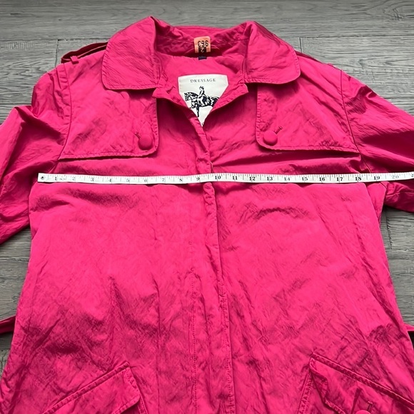 🔥paul Costelloe🔥 | Vintage hot pink trench coat - Picture 14 of 15